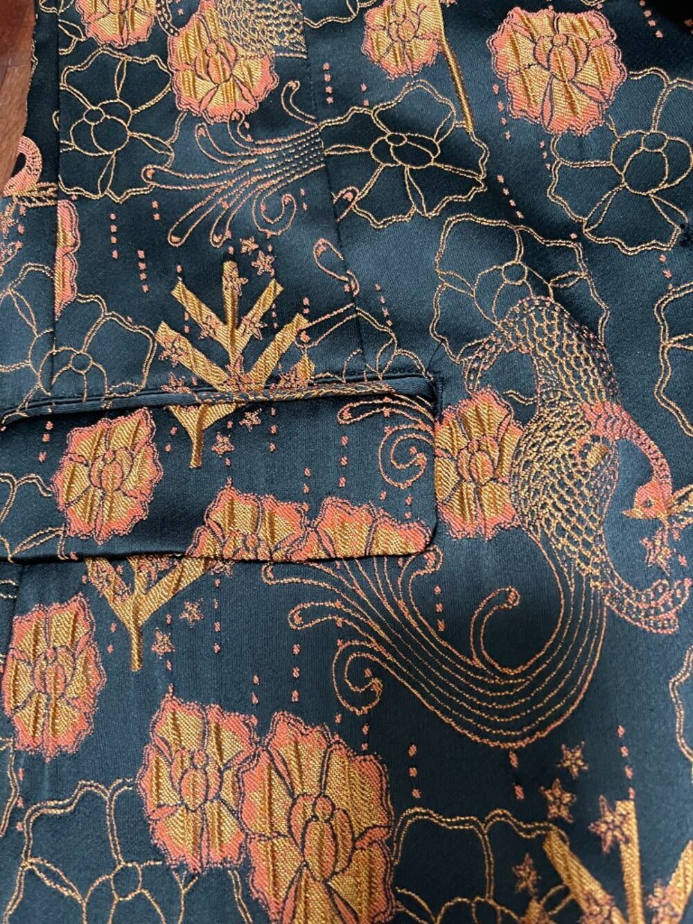 Scotch & Soda Starwatcher Crane Floral Blazer M - Picture 11 of 12